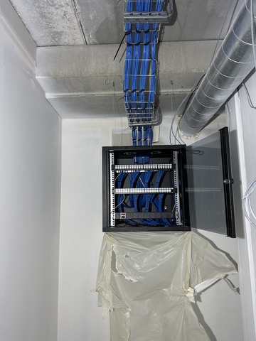 Création d’une baie informatique courant faible à Montpellier